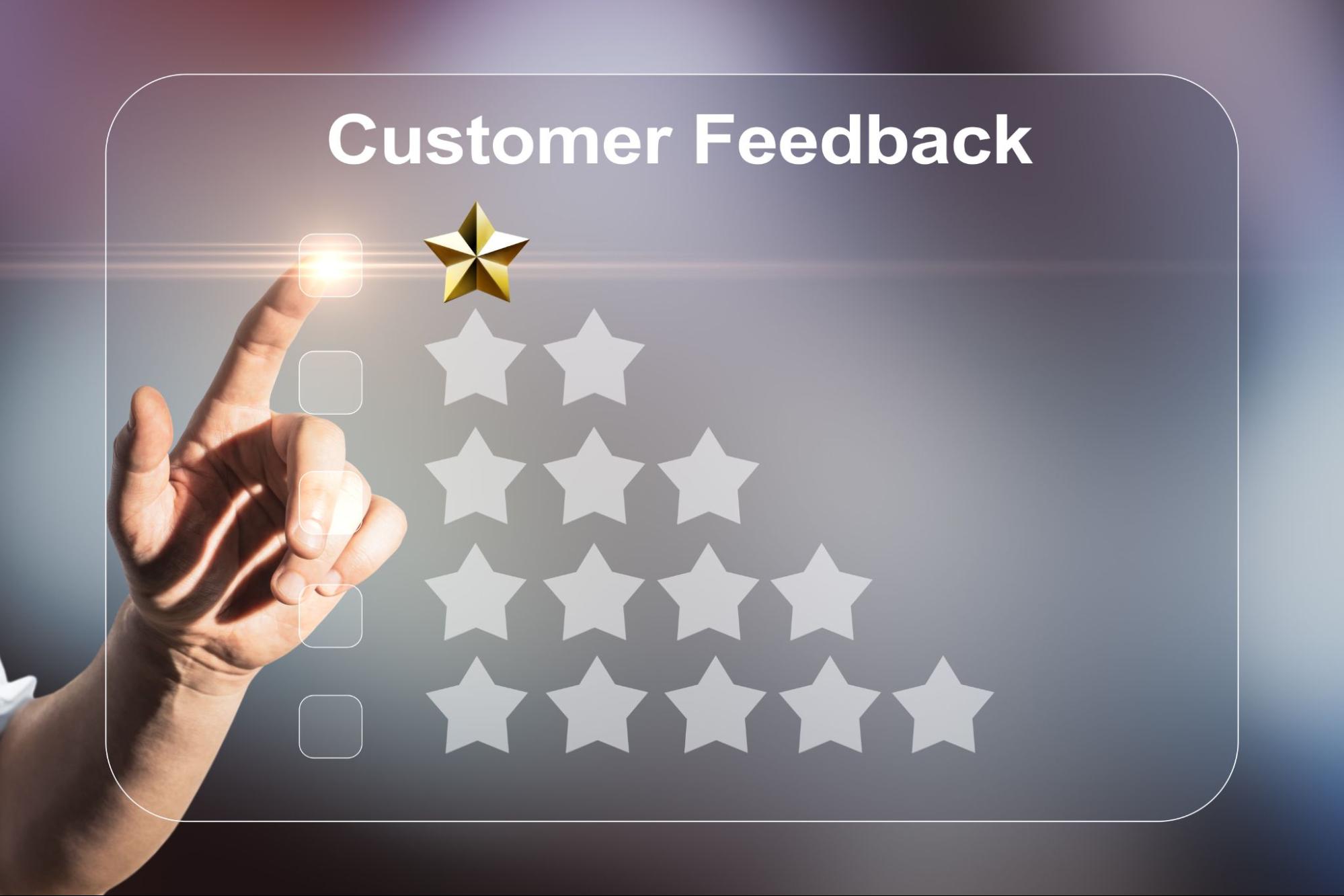 pexels-eva-elijas-6956316 customer feedback by stars